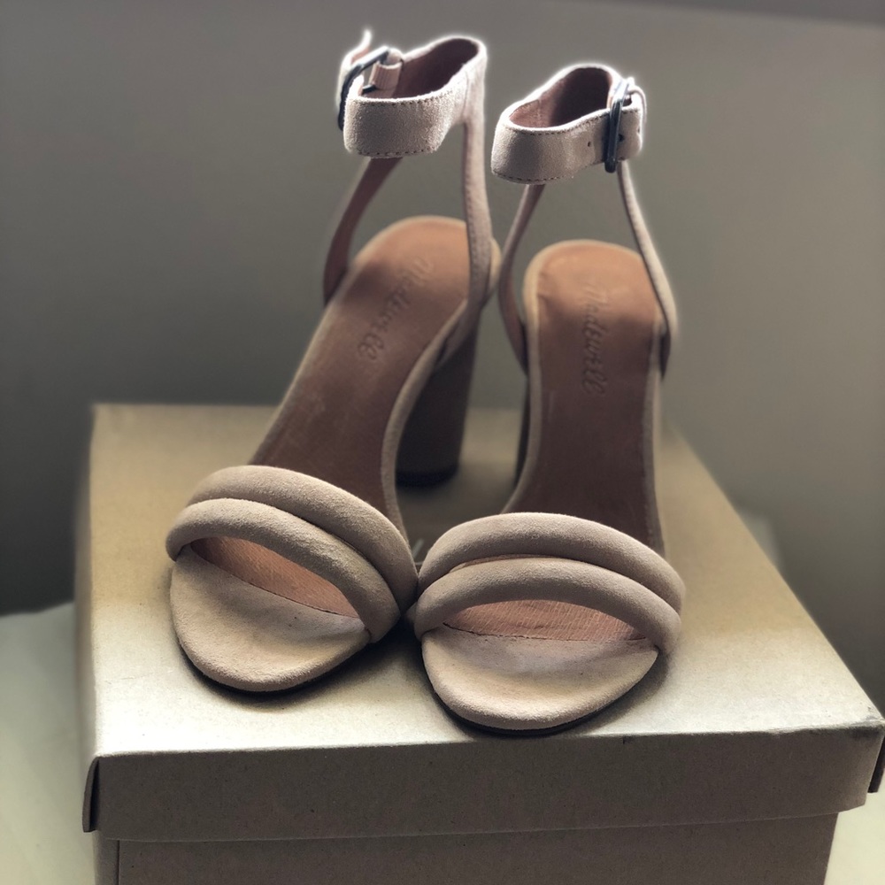 Ankle-Strap High Heel Sandals